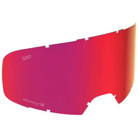 Injected Single Linse getönt Crimson verspiegelt Low Profile