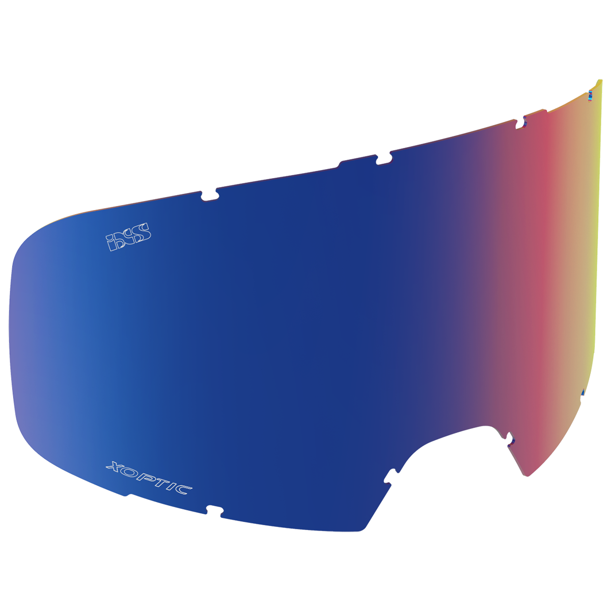 Injected Single Linse getönt Coblat verspiegelt Standart