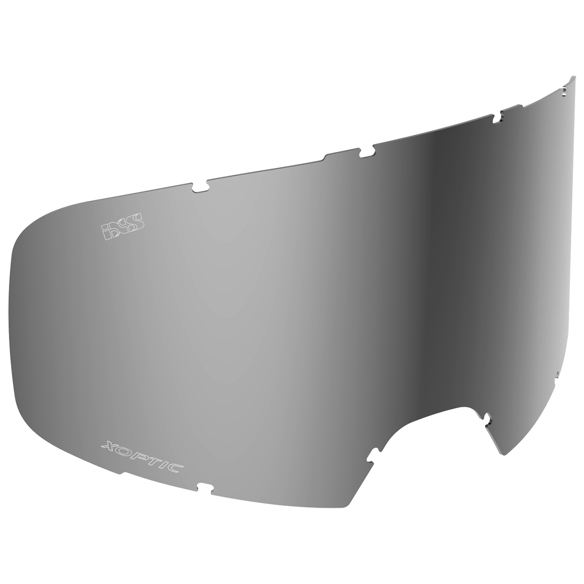 Injected Single Linse getönt Silber verspiegelt Standart