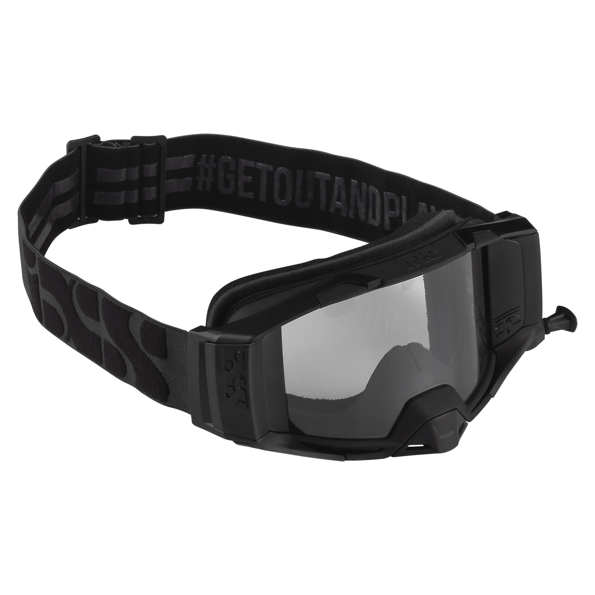 Goggle Trigger+ Roll-Off schwarz