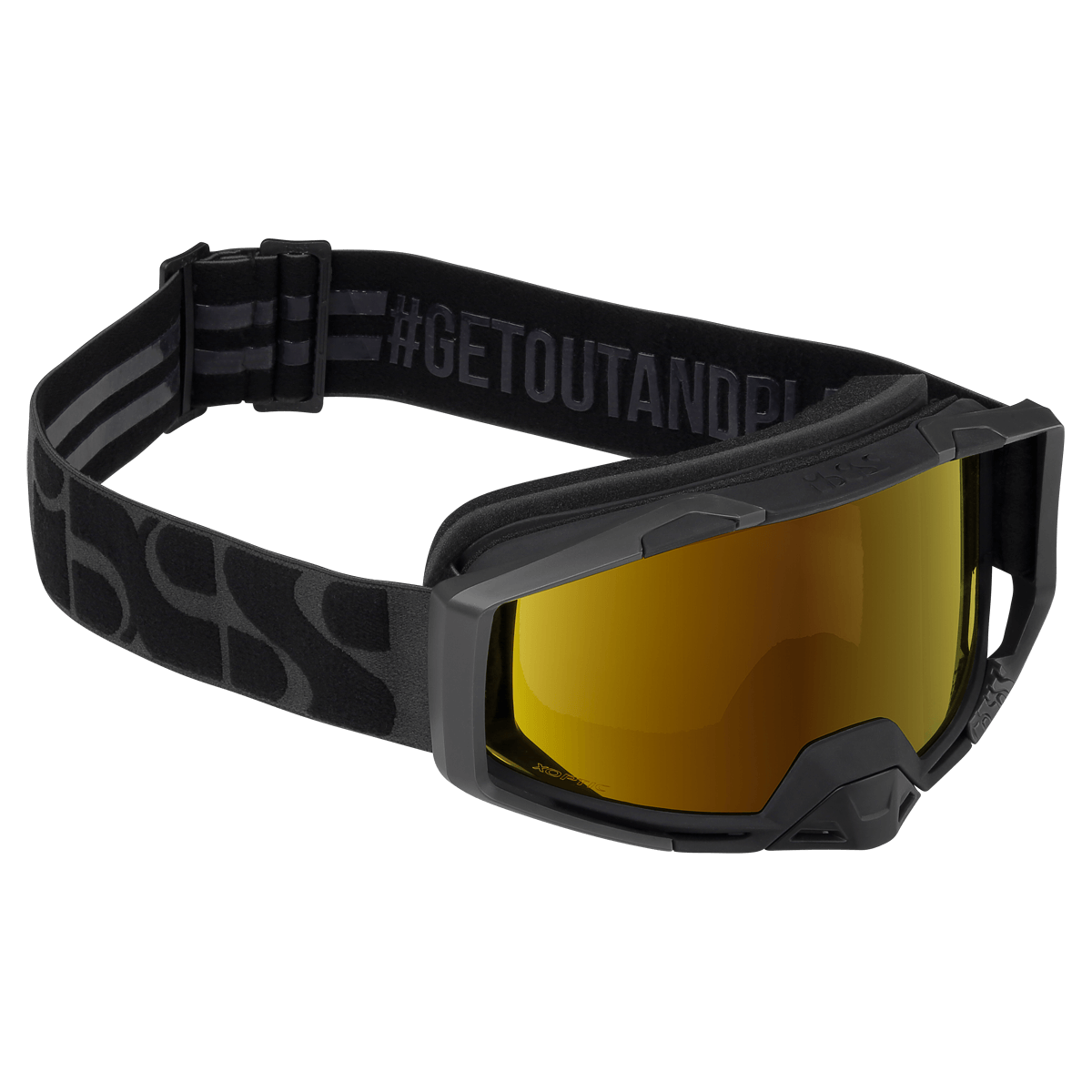 Goggle Trigger schwarz / mirror gold
