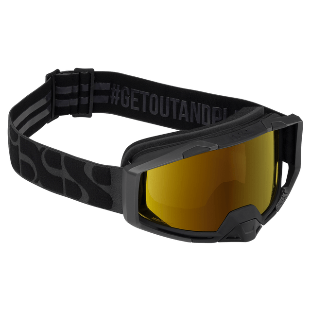 Goggle Trigger schwarz / mirror gold