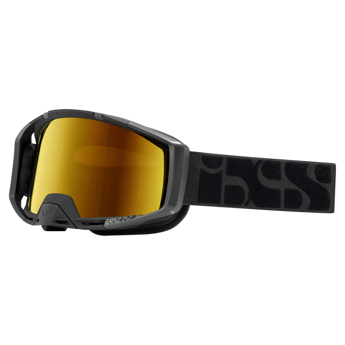 Goggle Trigger schwarz / mirror gold LP  (Low Profile)