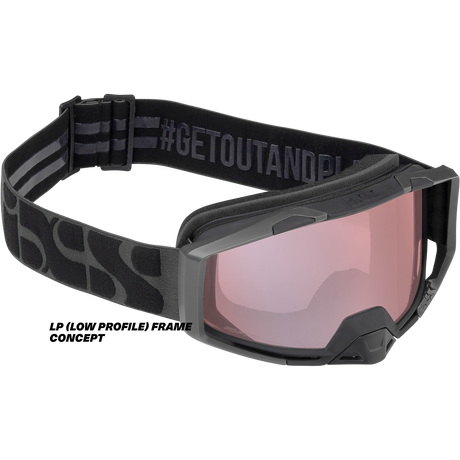 Goggle Trigger schwarz / mirror rose LP  (Low Profile)