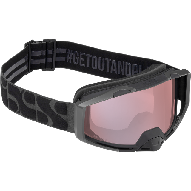 Goggle Trigger schwarz / mirror rose