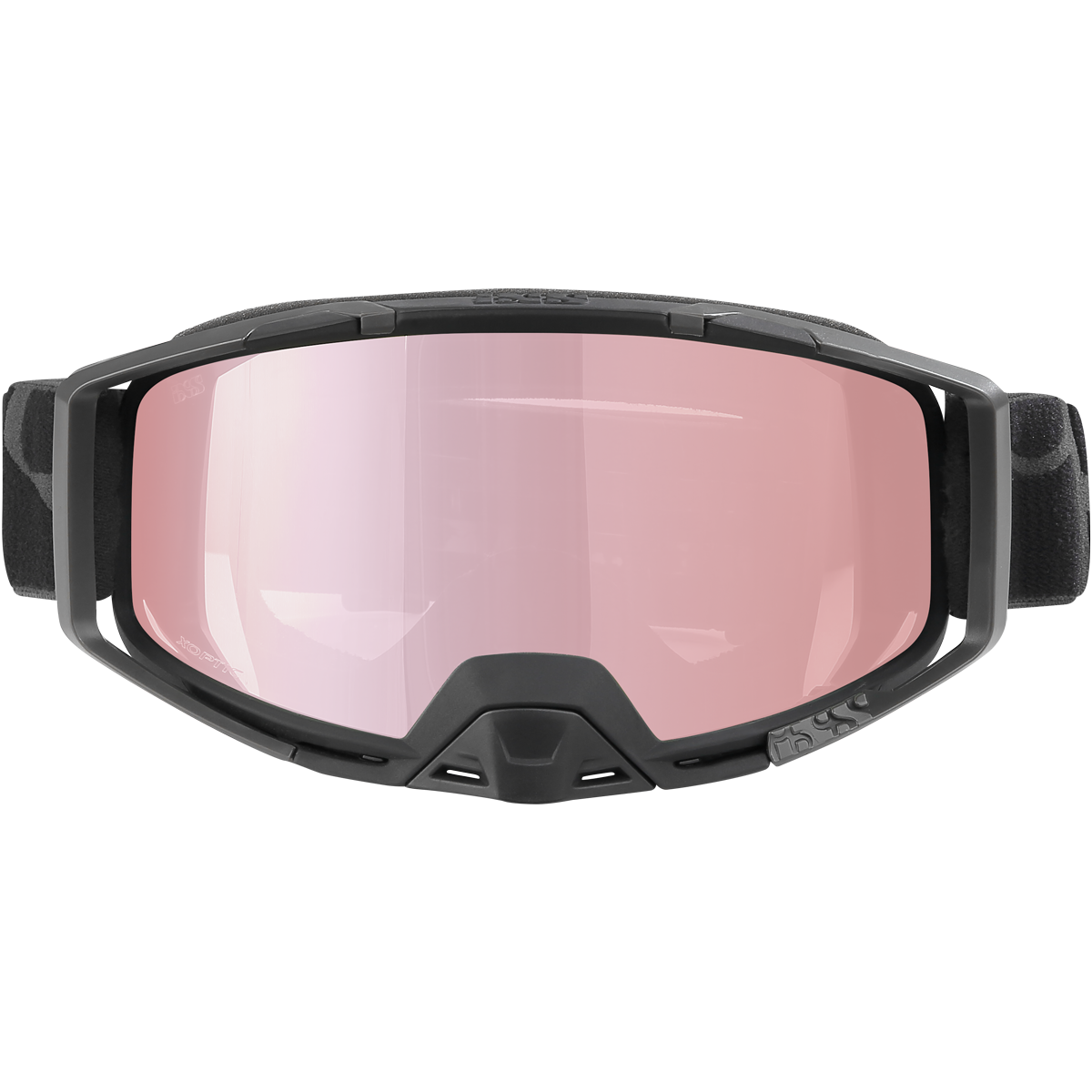 Goggle Trigger schwarz / mirror rose LP  (Low Profile)