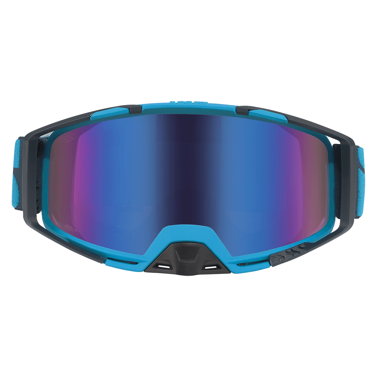 Goggle Trigger blau-cobalt verspiegelt
