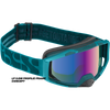 Goggle Trigger everglade / mirror cobalt LP (Low Profile)