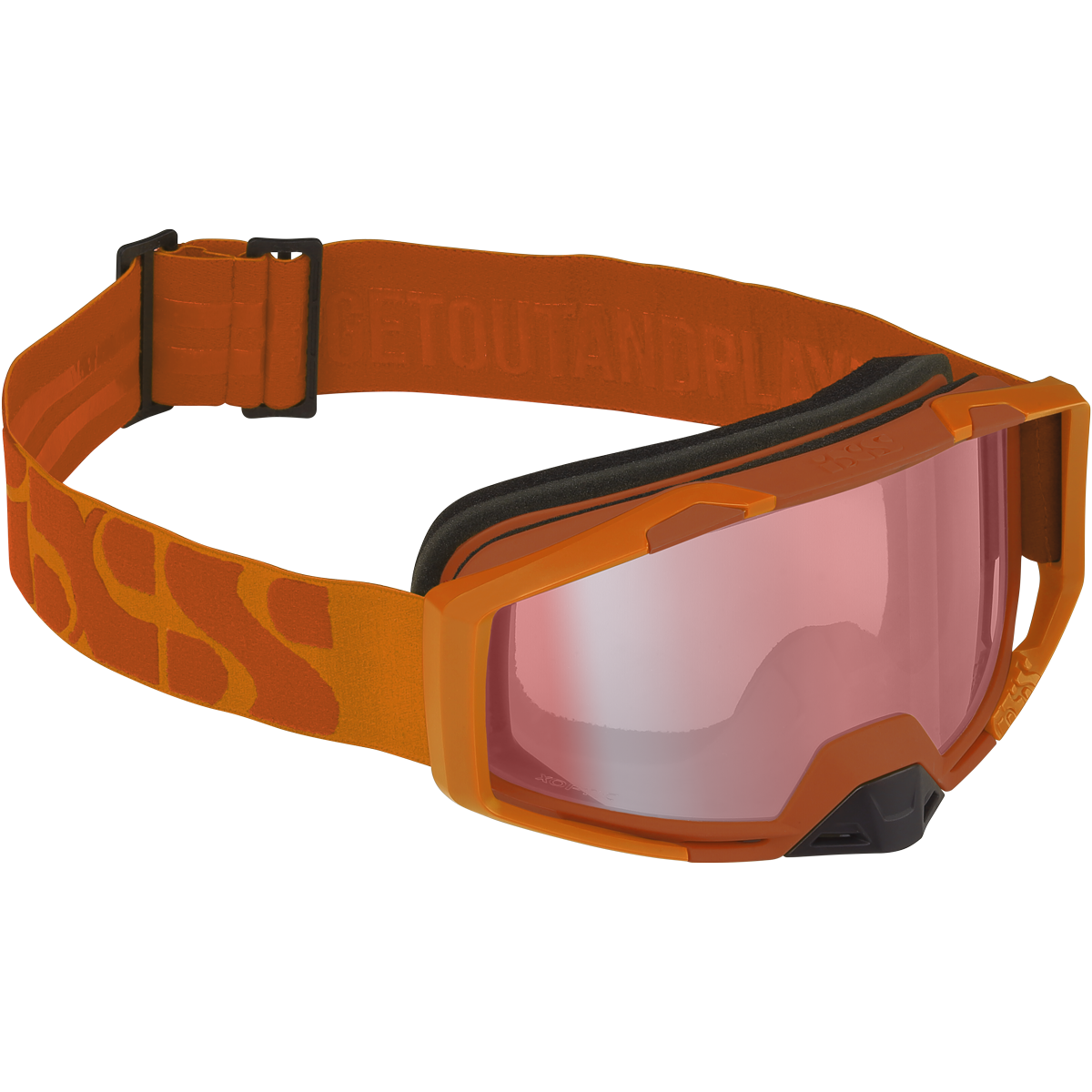 Goggle Trigger burnt orange / mirror rose