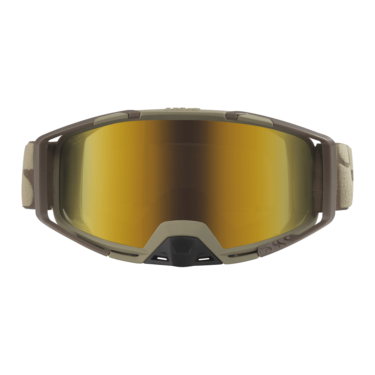 Goggle Trigger camel-gold verspiegelt