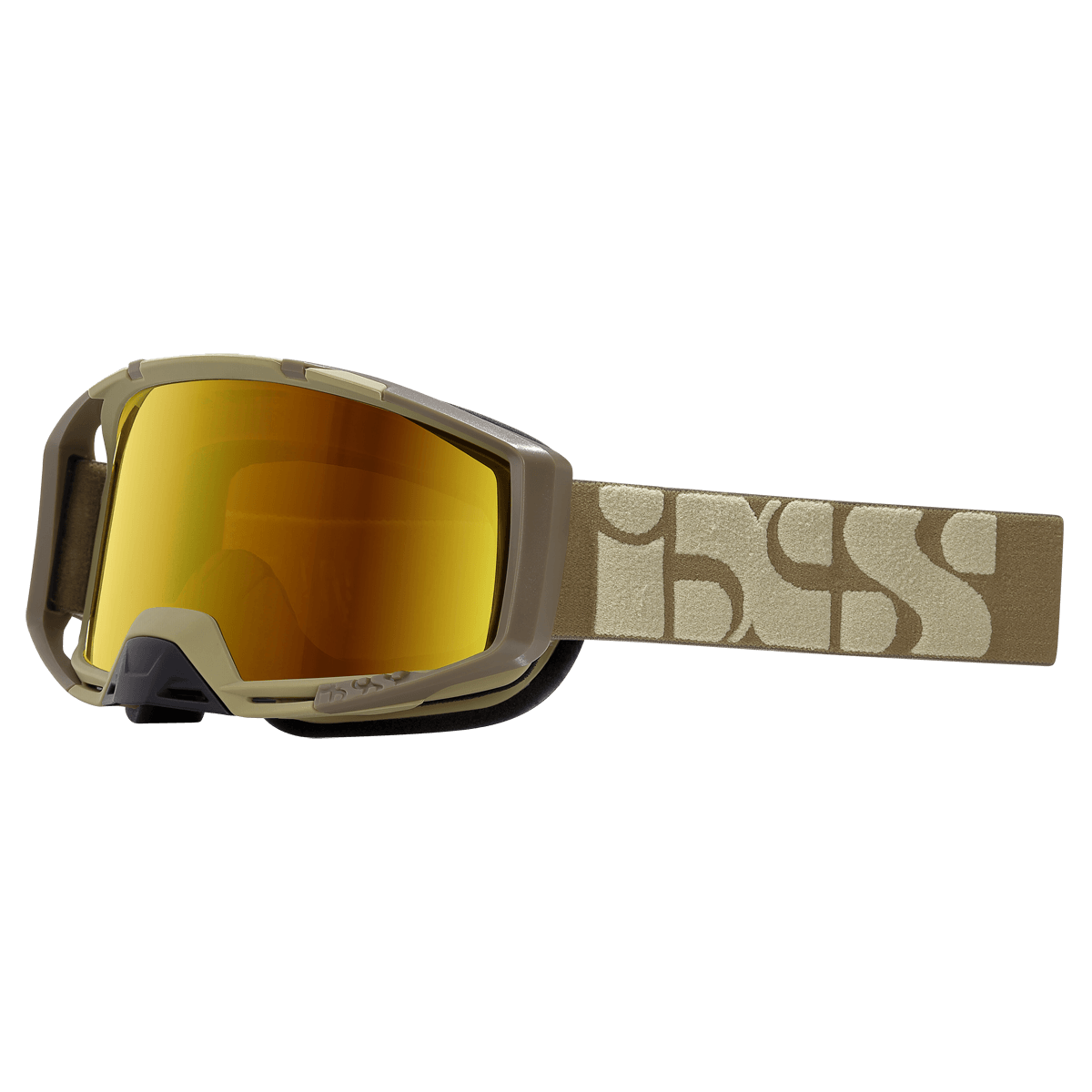 Goggle Trigger camel-gold verspiegelt