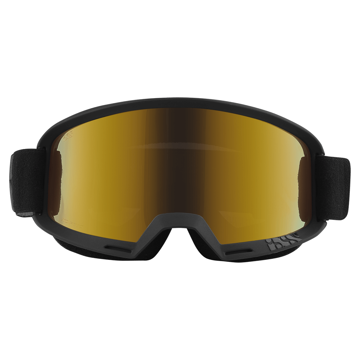 Goggle Hack black/ mirror gold