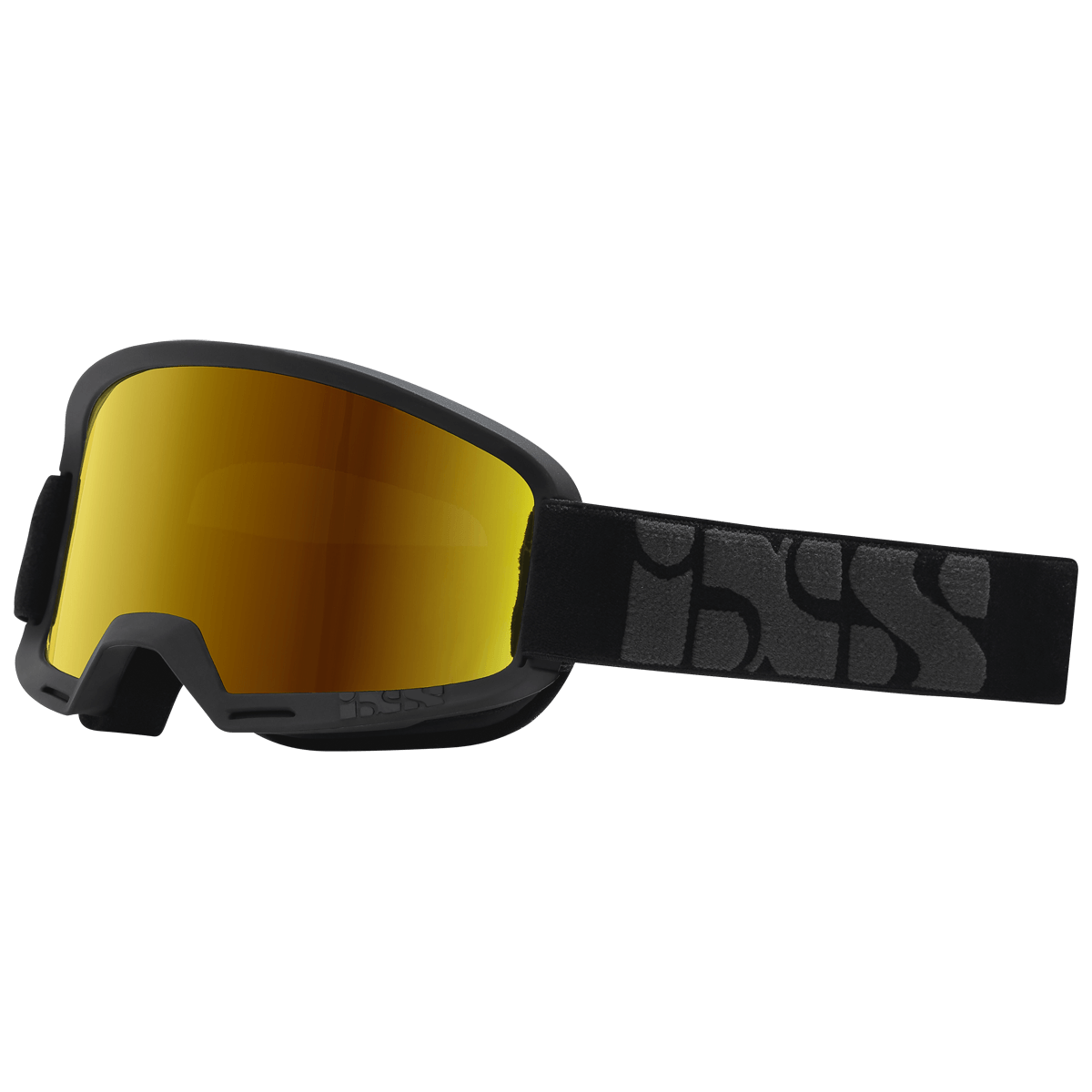 Goggle Hack black/ mirror gold