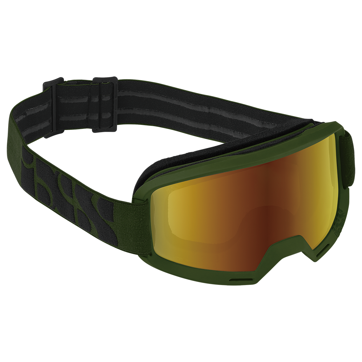 Goggle Hack olive/ mirror gold