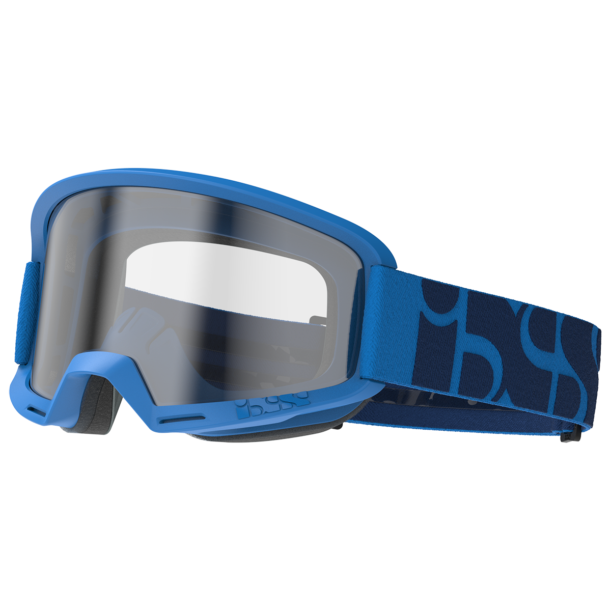 Goggle Hack Clear racing blue/ klar