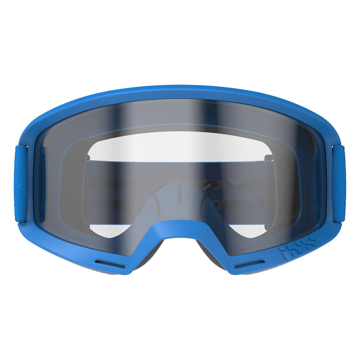 Goggle Hack Clear racing blue/ klar