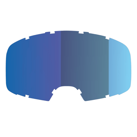 Linse cobalt verspiegelt