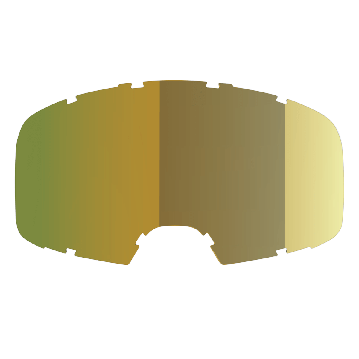 Goggle Hack black/ mirror gold