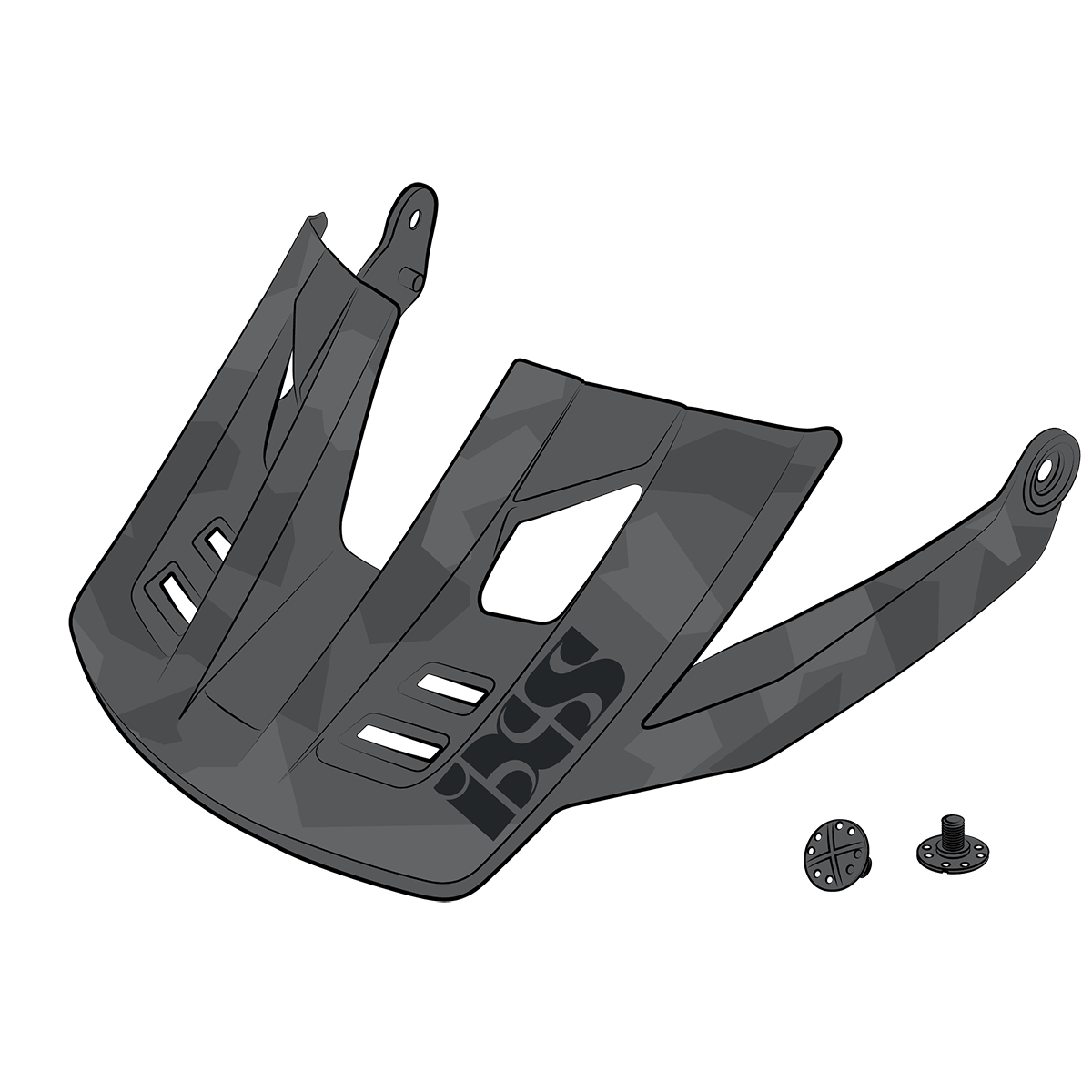 Visier + Pins Trigger FF black camo