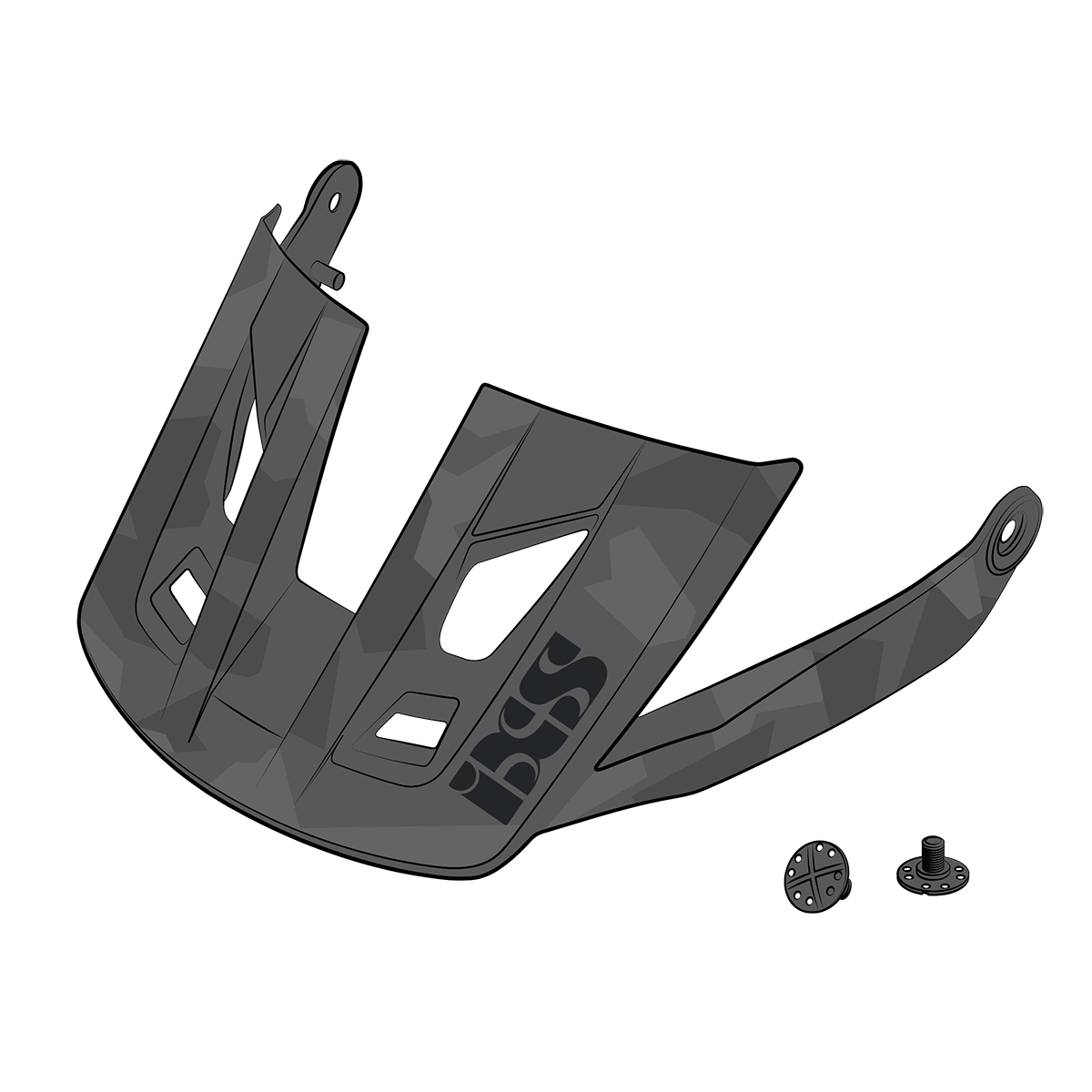 Visier + Pins Trigger AM black camo