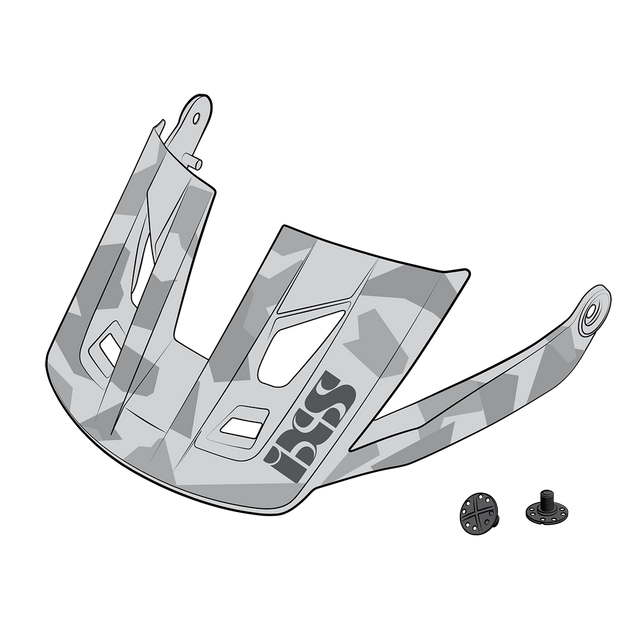 Visier + Pins Trigger AM grau camo