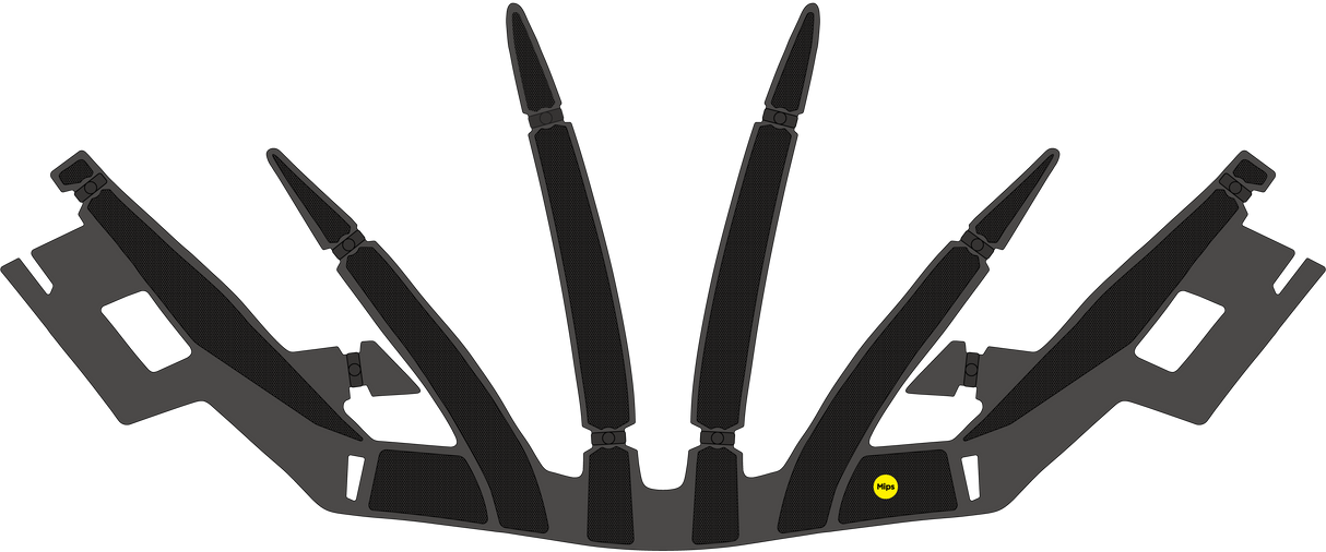 Pad Kit MIPS Trail EVO schwarz