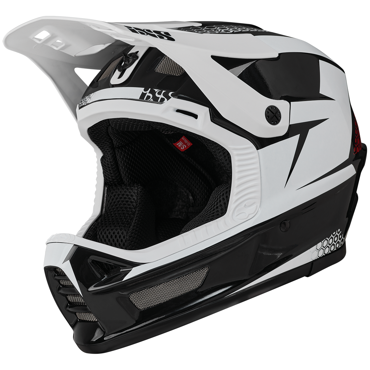 Helm Xult DH weiss-schwarz