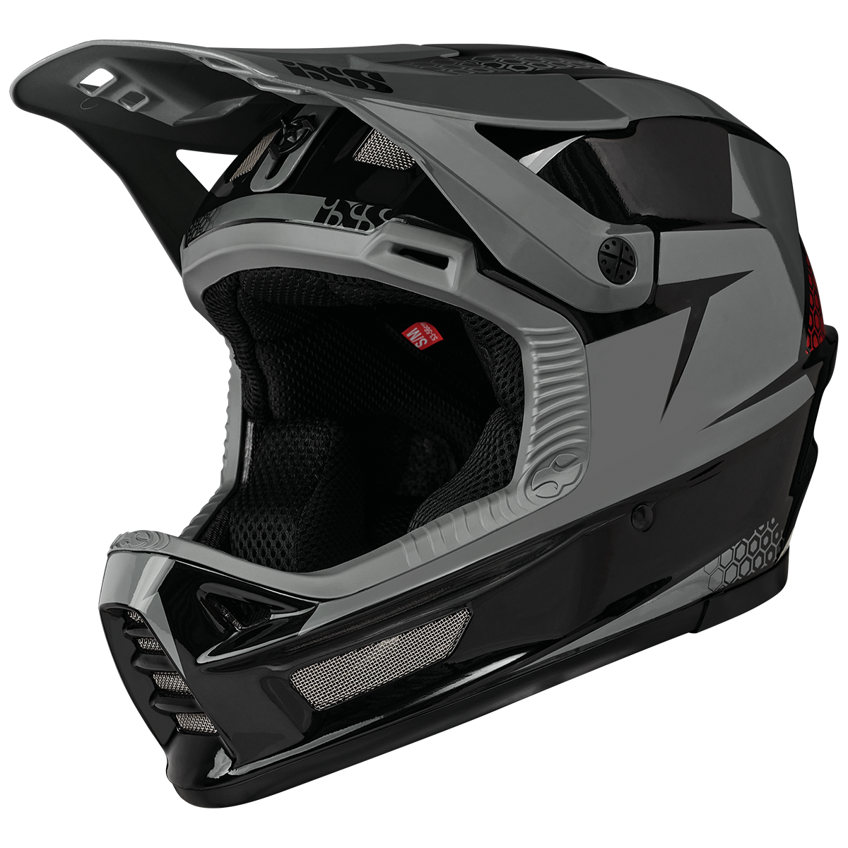 Helm Xult DH schwarz-graphit