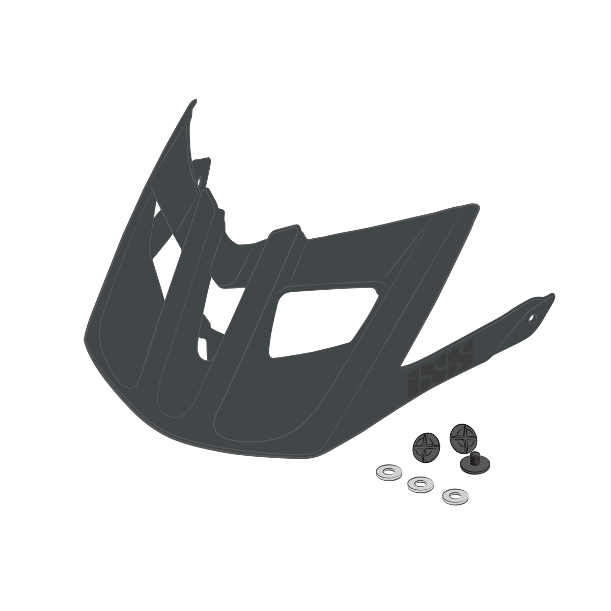 Visier + Pins Trail EVO graphit