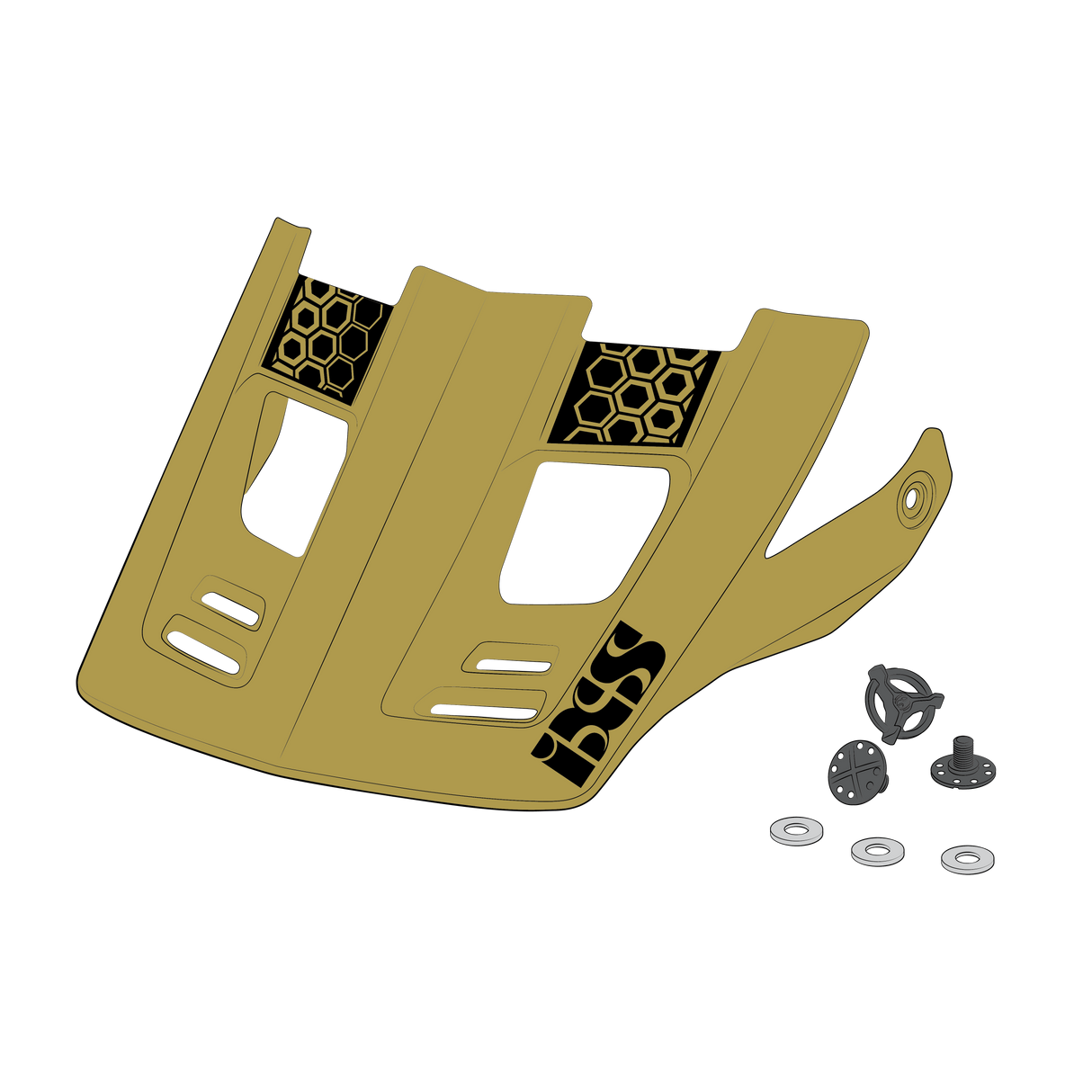 Visier + Pins Xult DH acacia-schwarz