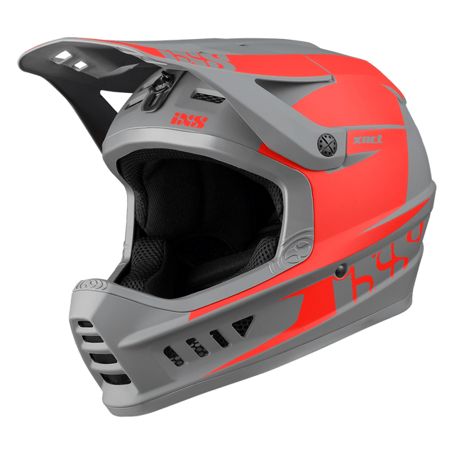 Helm Xact Evo rot-graphit