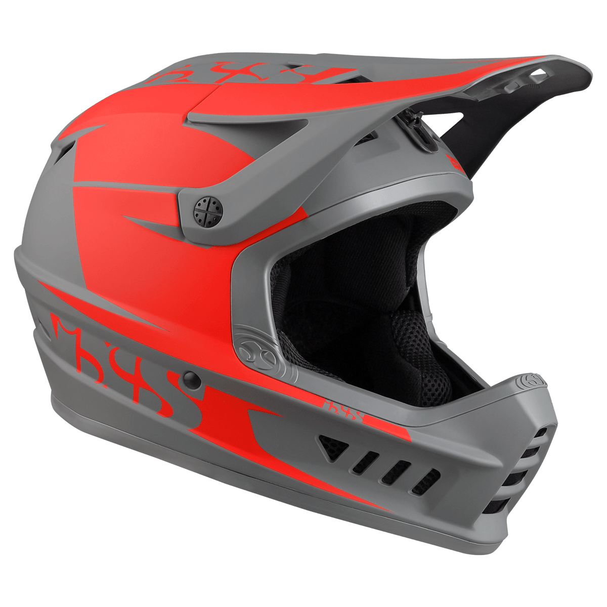 Helm Xact Evo rot-graphit