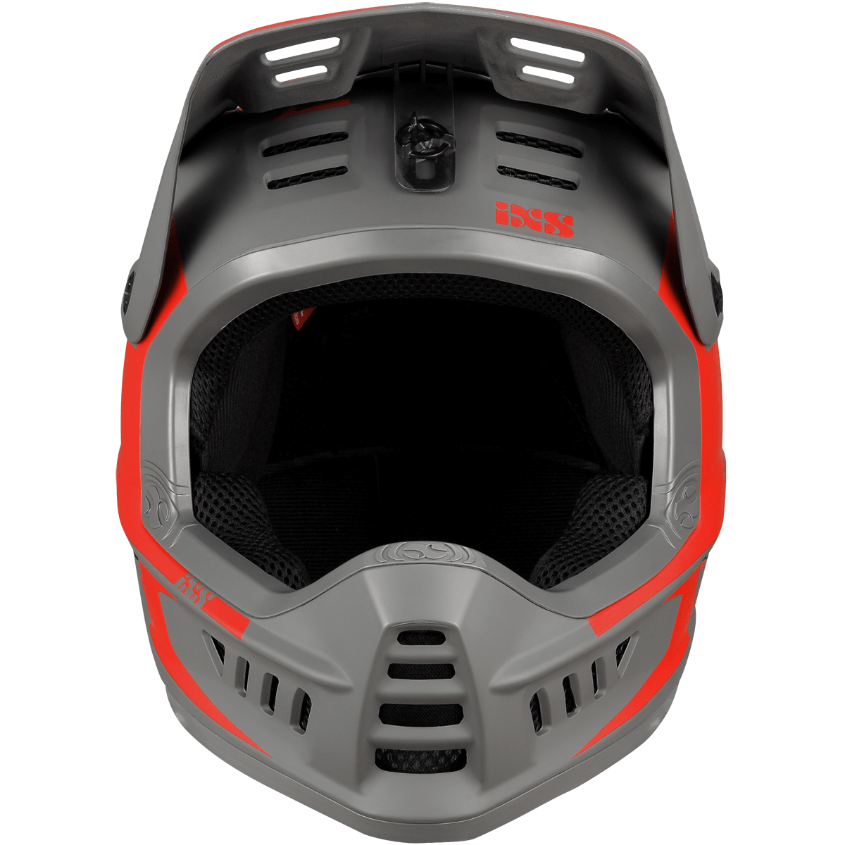 Helm Xact Evo rot-graphit