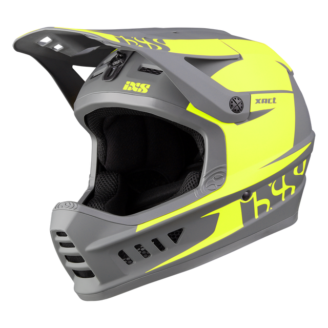 Helm Xact Evo lime-graphite
