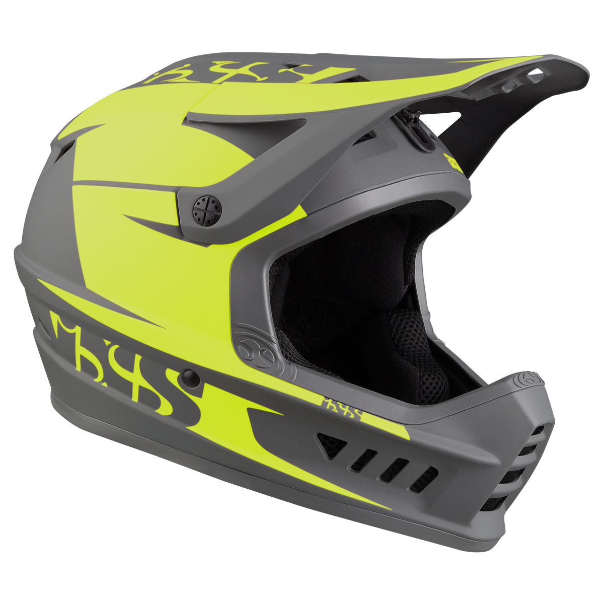 Helm Xact Evo lime-graphite