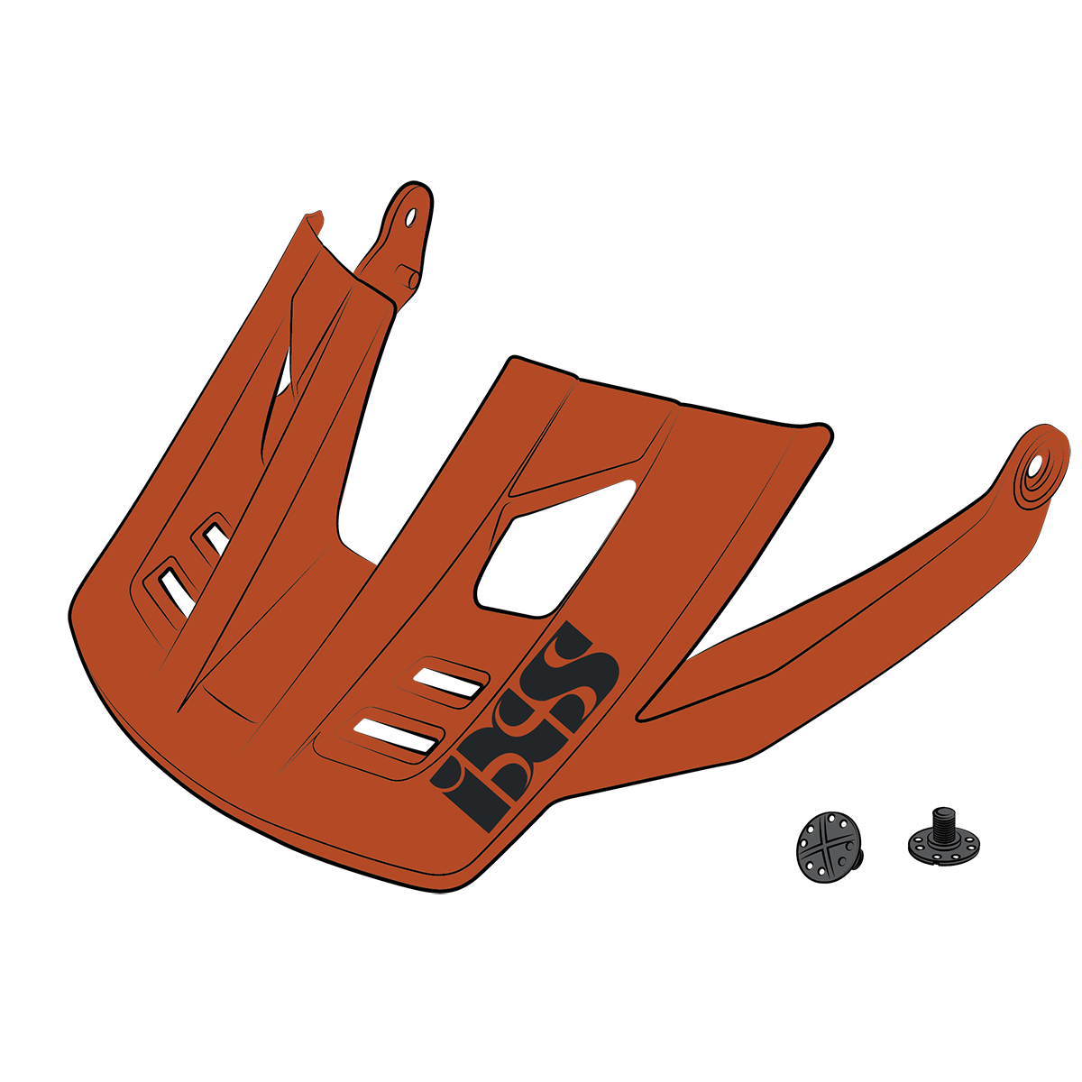 Visier + Pins Trigger FF burnt orange