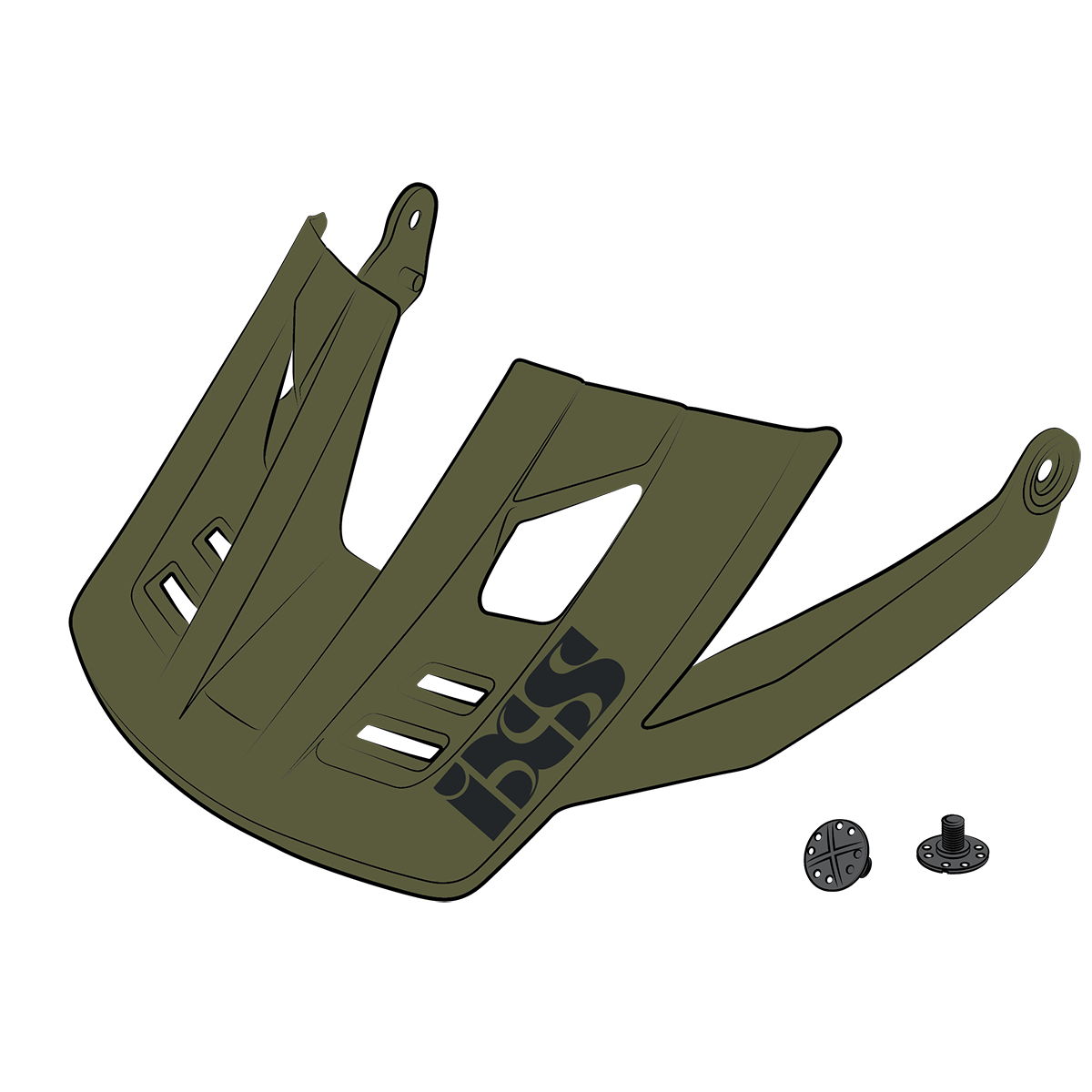 Visier + Pins Trigger FF olive