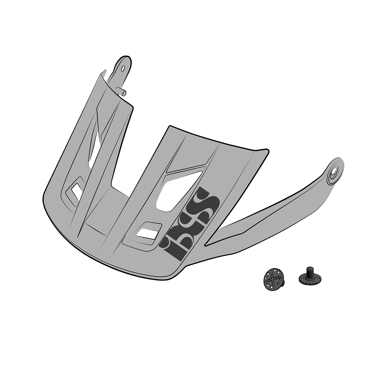 Visier + Pins Trigger AM grau