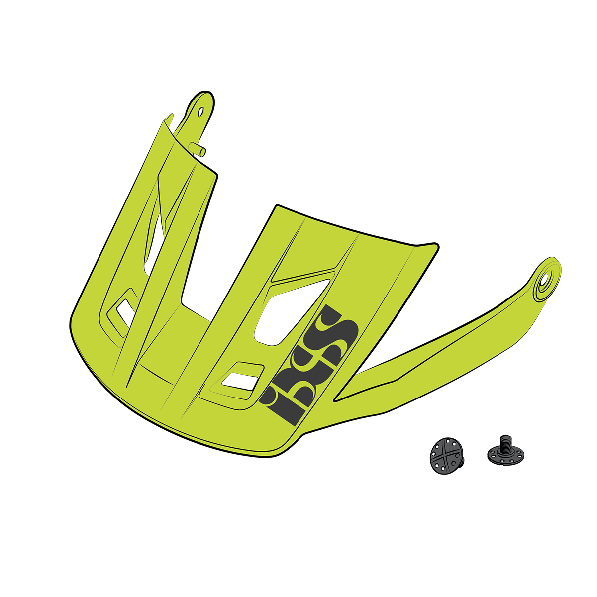 Visier + Pins Trigger AM lime