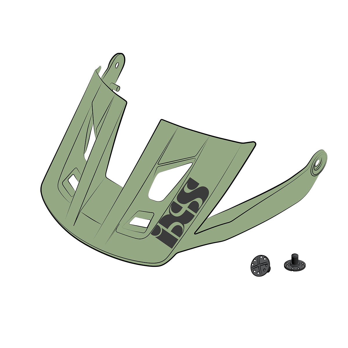 Visier + Pins Trigger AM reseda