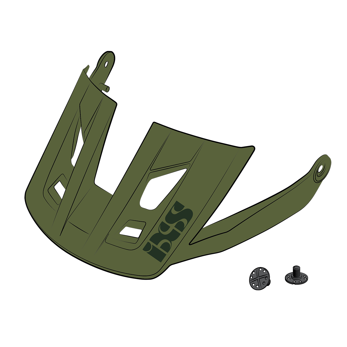 Visier + Pins Trigger AM olive