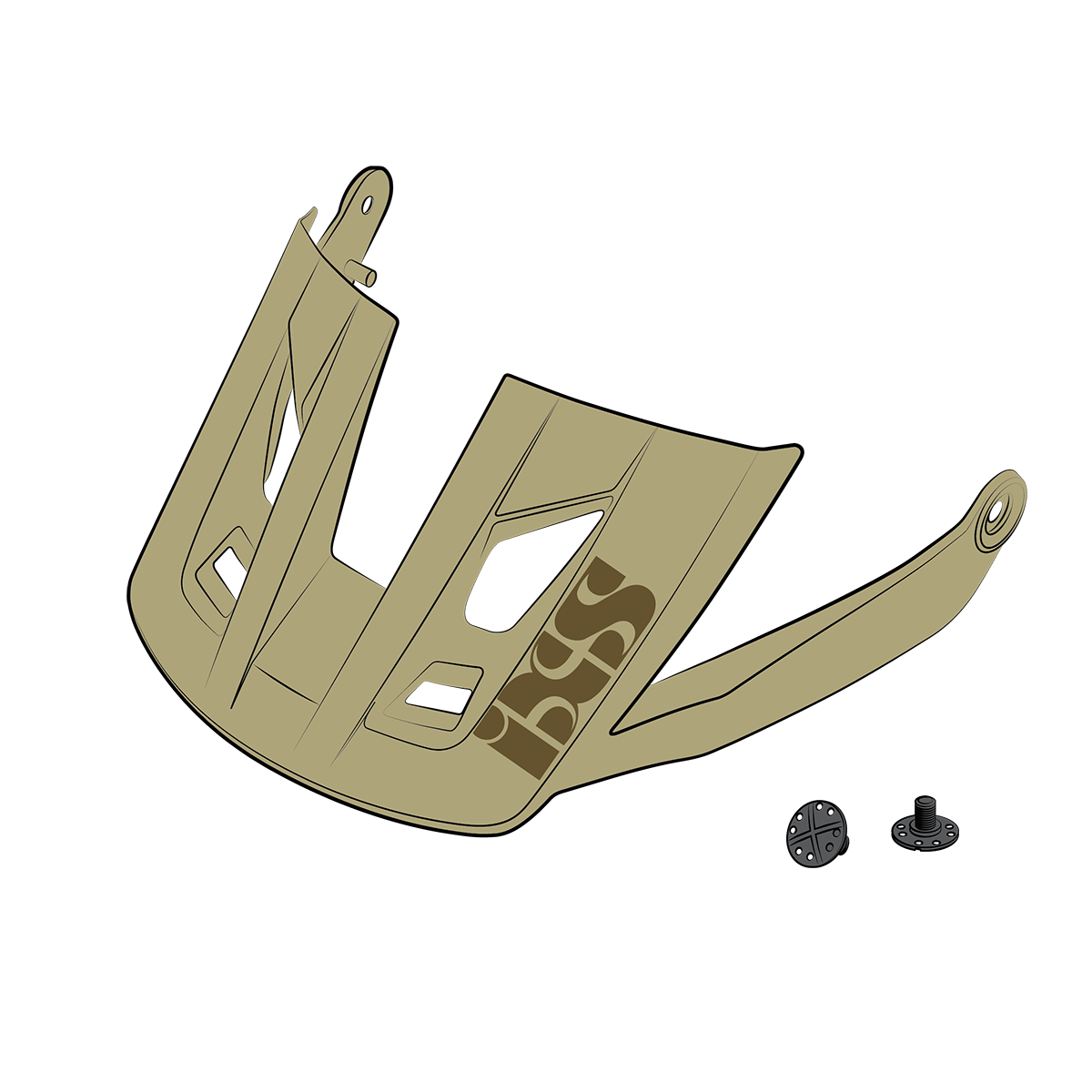 Visier + Pins Trigger AM camel