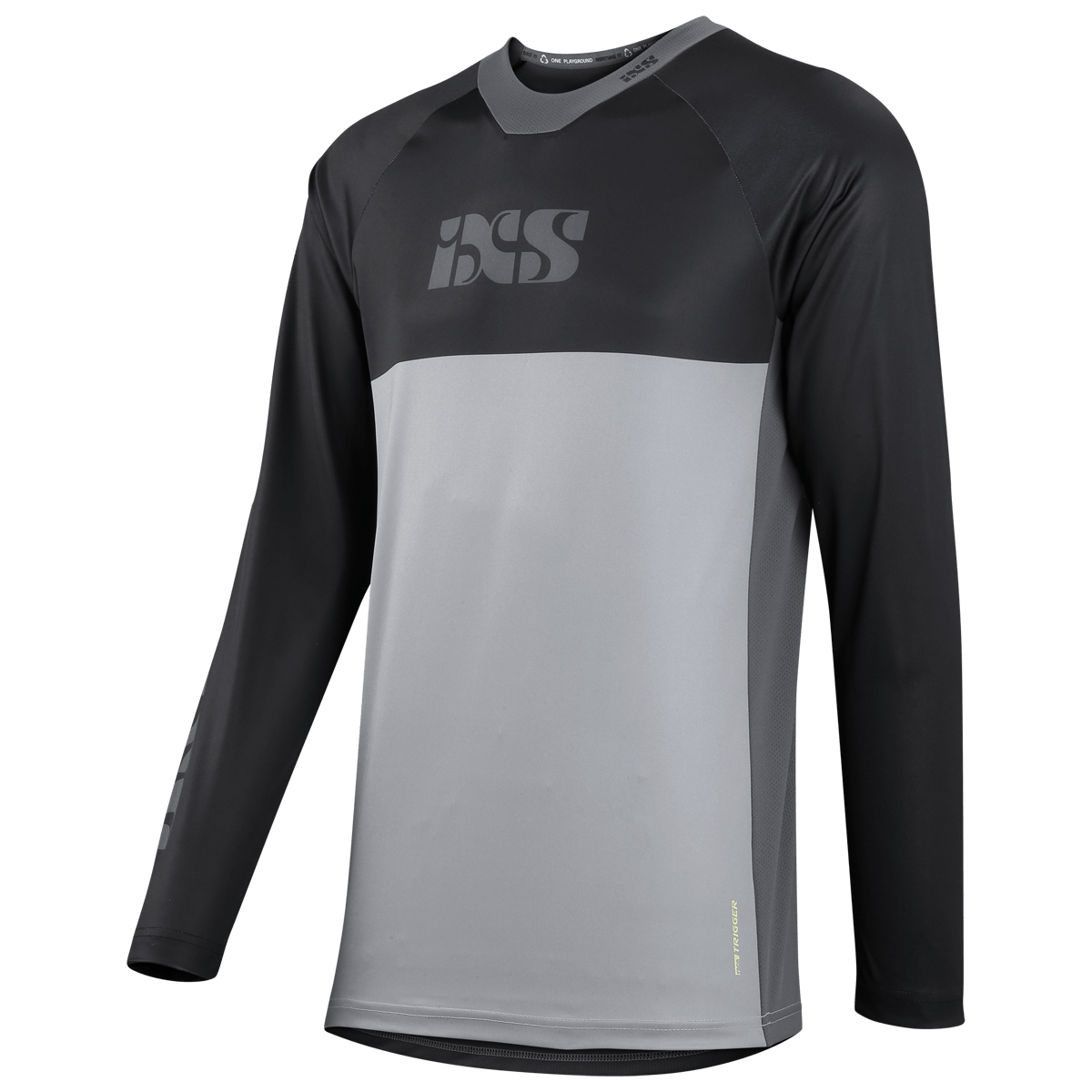 Trigger X Jersey grau-schwarz