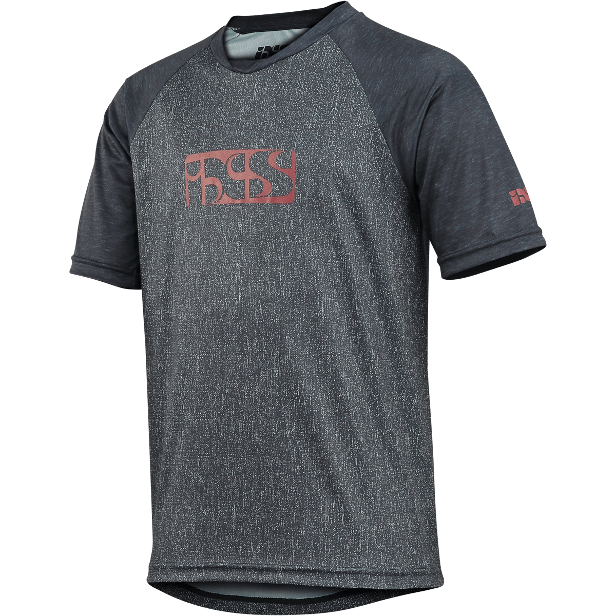 Flow Kids Jersey graphit-schwarz