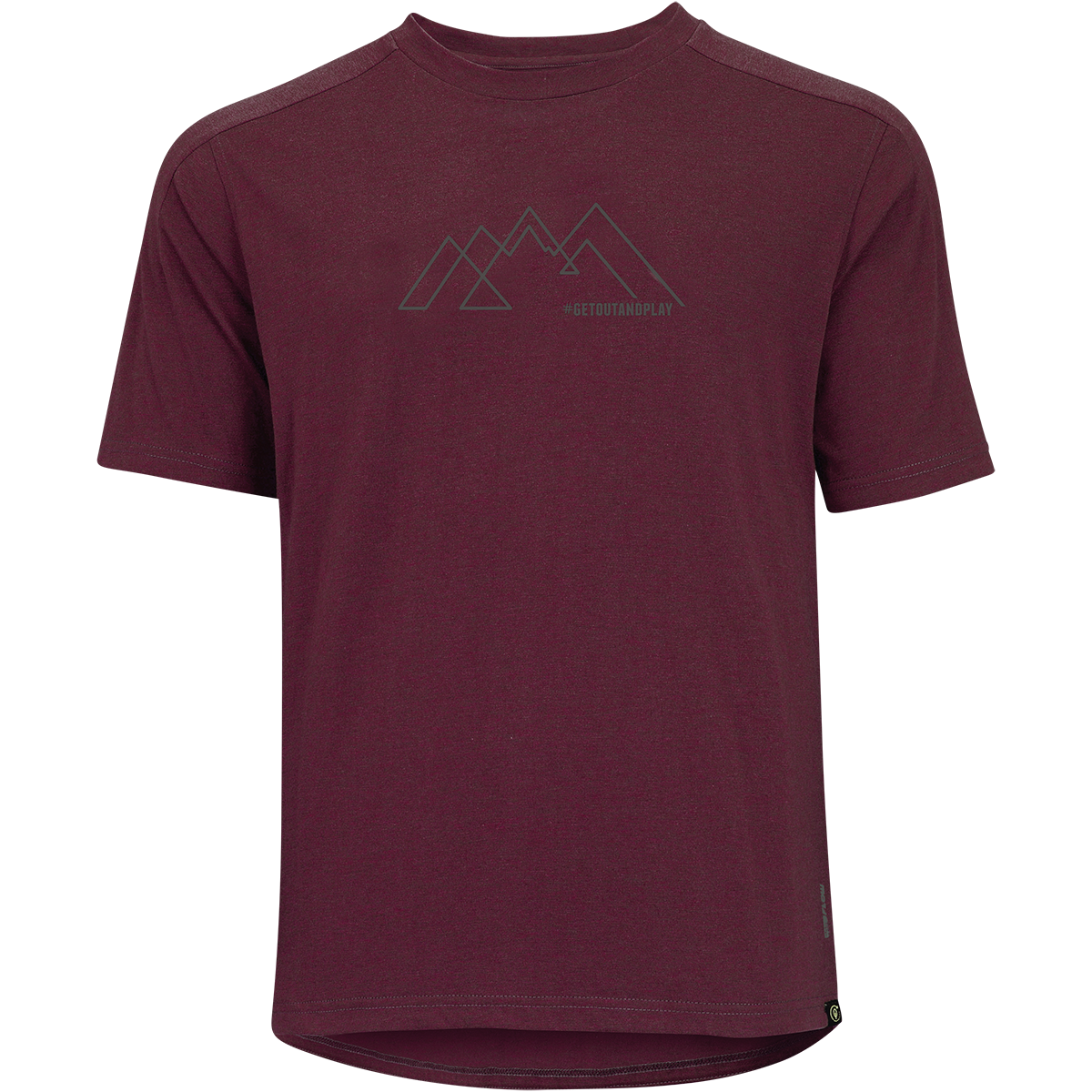 Flow Tech Tee getoutandplay raisin
