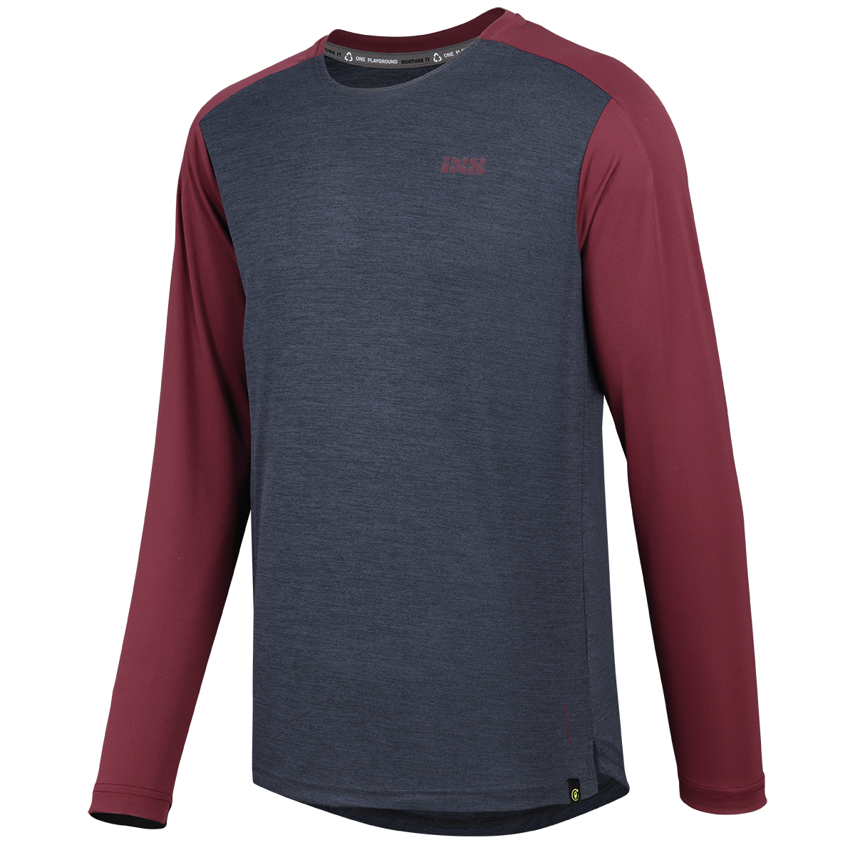 Flow X Kids long sleeve Jersey raisin solid-black
