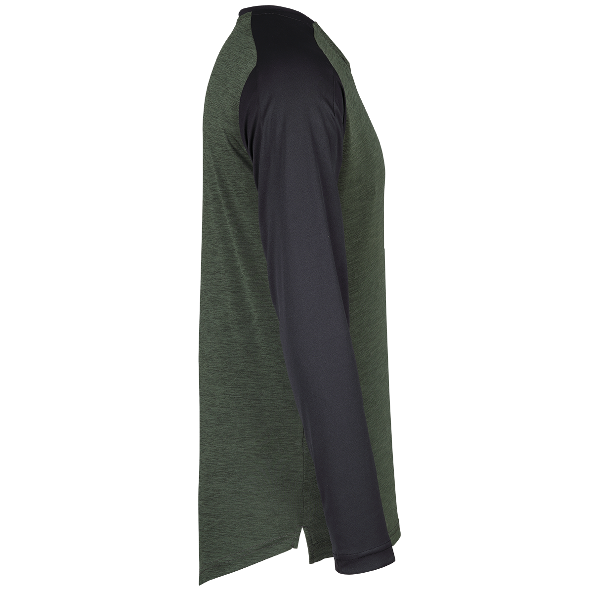 Flow X Kids long sleeve Jersey olive-solid black