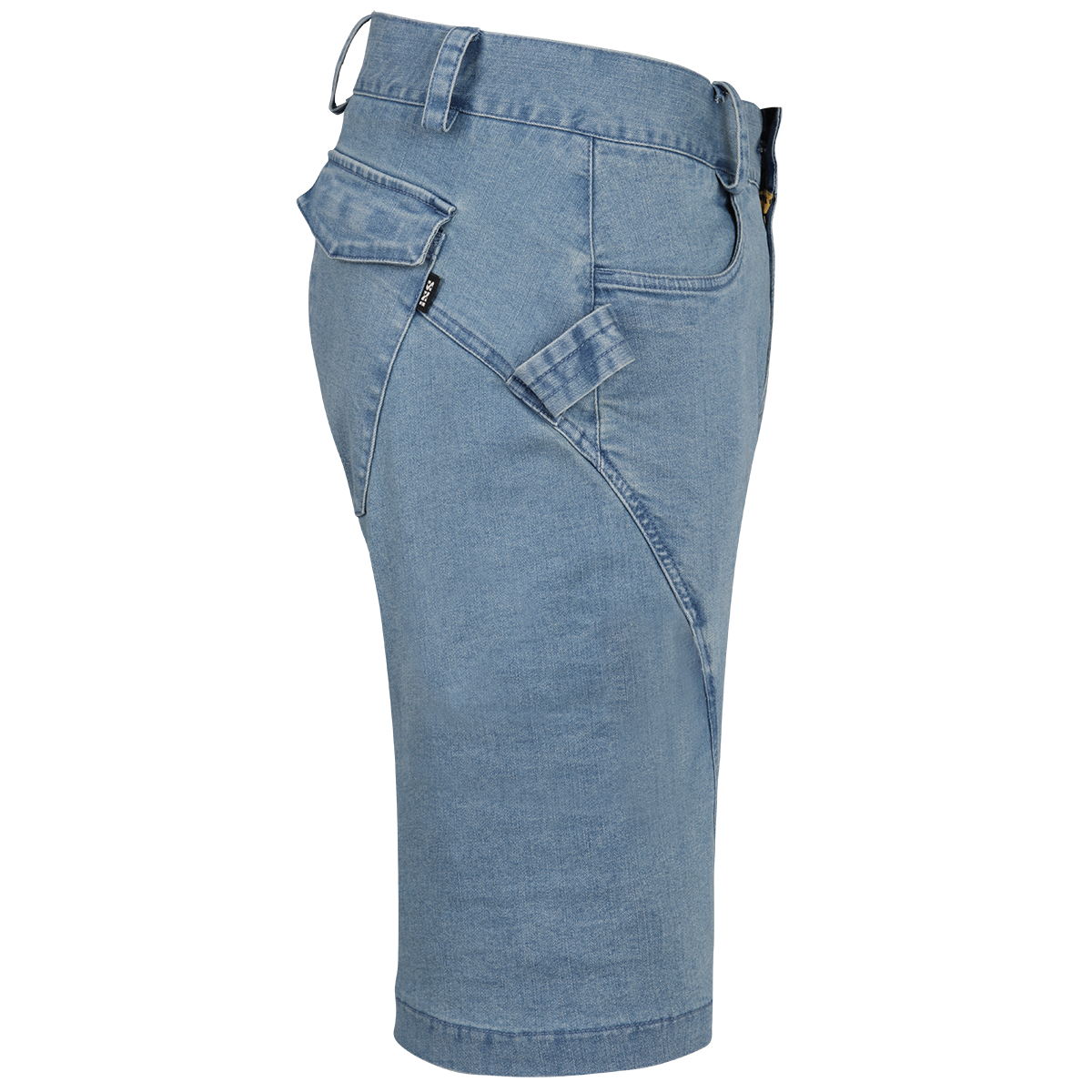 Carve Digger Organic Denim Shorts washed blue
