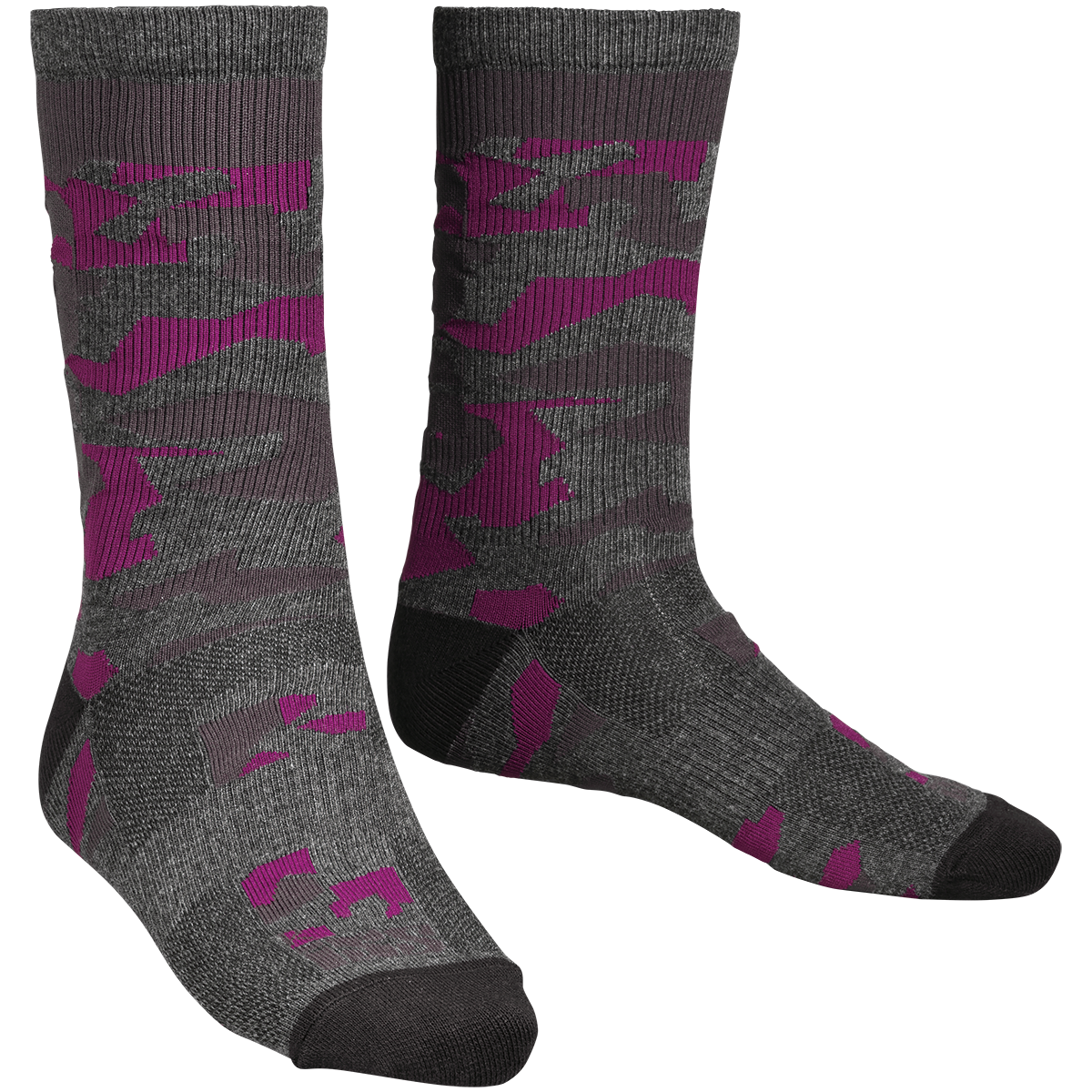 Double Socks raisin camo