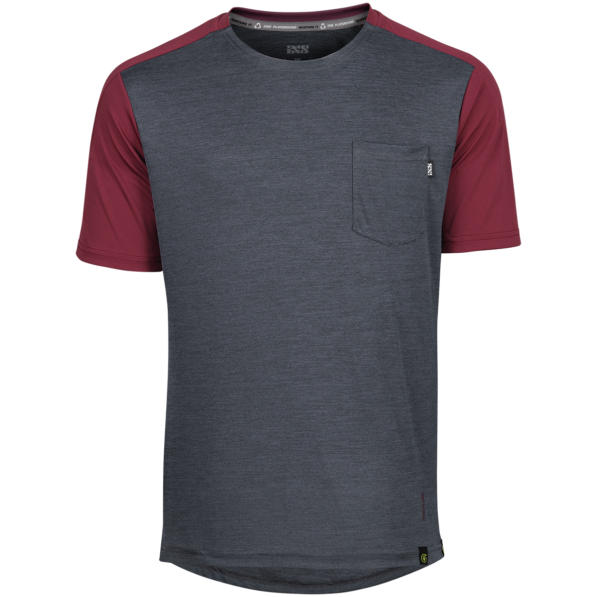 Flow X Kids Jersey schwarz-solid raisin